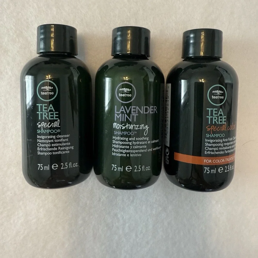 PM Tea‎ Tree Special Shampoo, Lavender Mint Shampoo, Special Color Shampoo